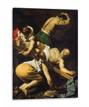 La crucifixión de san Pedro - Caravaggio | Cuadro decorativo de Canvas Lab