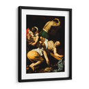 La crucifixión de san Pedro - Caravaggio | Cuadro decorativo de Canvas Lab