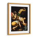 La crucifixión de san Pedro - Caravaggio | Cuadro decorativo de Canvas Lab
