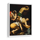 La crucifixión de san Pedro - Caravaggio | Cuadro decorativo de Canvas Lab