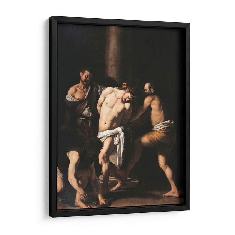 La flagelación de Cristo - Caravaggio | Cuadro decorativo de Canvas Lab