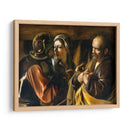 La negación de San Pedro - Caravaggio | Cuadro decorativo de Canvas Lab