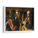La negación de San Pedro - Caravaggio | Cuadro decorativo de Canvas Lab