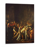 La resurrección de Lázaro - Caravaggio | Cuadro decorativo de Canvas Lab