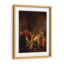 La resurrección de Lázaro - Caravaggio | Cuadro decorativo de Canvas Lab
