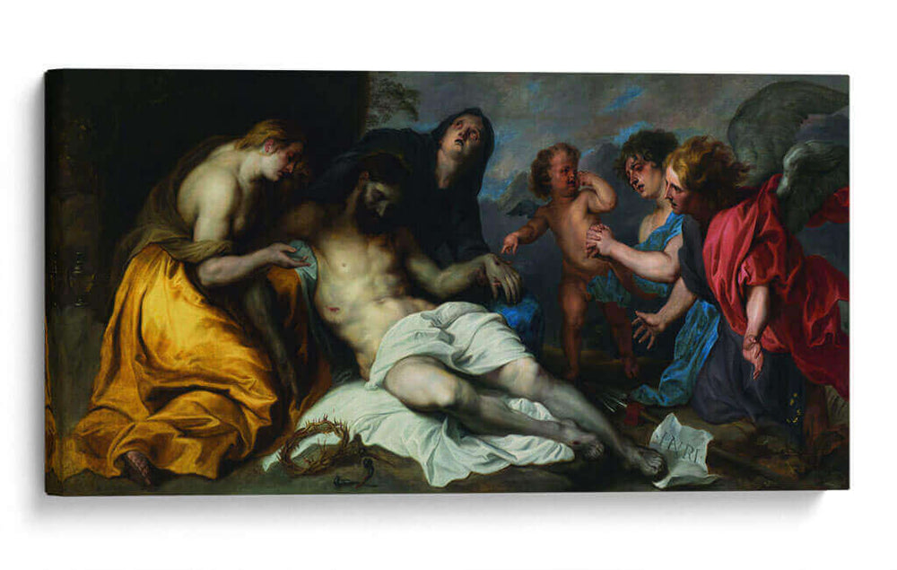 Lamentación sobre Cristo muerto - Anton van Dyck | Cuadro decorativo de Canvas Lab