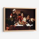 Los discípulos de Emaús - Caravaggio | Cuadro decorativo de Canvas Lab
