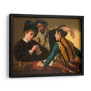 Los jugadores de cartas - Caravaggio | Cuadro decorativo de Canvas Lab