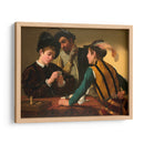 Los jugadores de cartas - Caravaggio | Cuadro decorativo de Canvas Lab