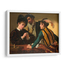 Los jugadores de cartas - Caravaggio | Cuadro decorativo de Canvas Lab