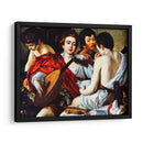 Los músicos - Caravaggio | Cuadro decorativo de Canvas Lab