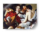 Los músicos - Caravaggio | Cuadro decorativo de Canvas Lab