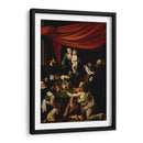 Madonna del Rosario - Caravaggio | Cuadro decorativo de Canvas Lab
