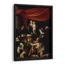 Madonna del Rosario - Caravaggio | Cuadro decorativo de Canvas Lab