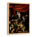 Madonna del Rosario - Caravaggio | Cuadro decorativo de Canvas Lab