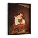 Magdalena penitente - Caravaggio | Cuadro decorativo de Canvas Lab