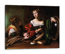Martha y María Magdalena - Caravaggio | Cuadro decorativo de Canvas Lab