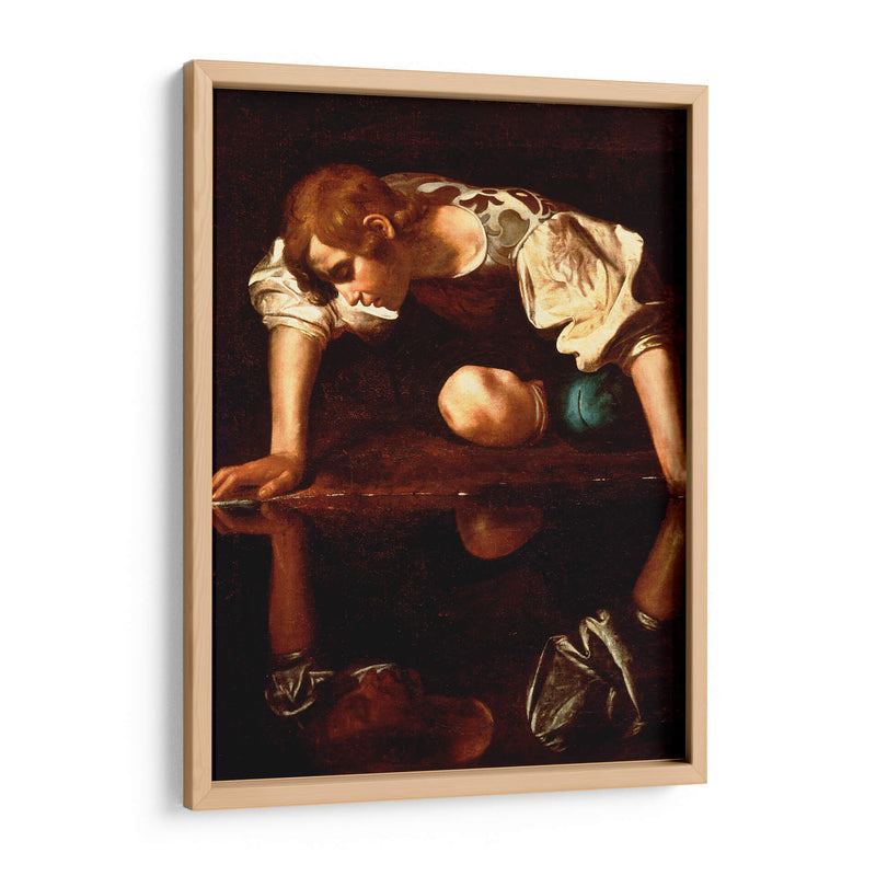 Narciso - Caravaggio | Cuadro decorativo de Canvas Lab