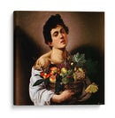 Niño con un cesto de frutas - Caravaggio | Cuadro decorativo de Canvas Lab