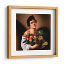 Niño con un cesto de frutas - Caravaggio | Cuadro decorativo de Canvas Lab