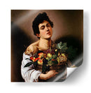 Niño con un cesto de frutas - Caravaggio | Cuadro decorativo de Canvas Lab