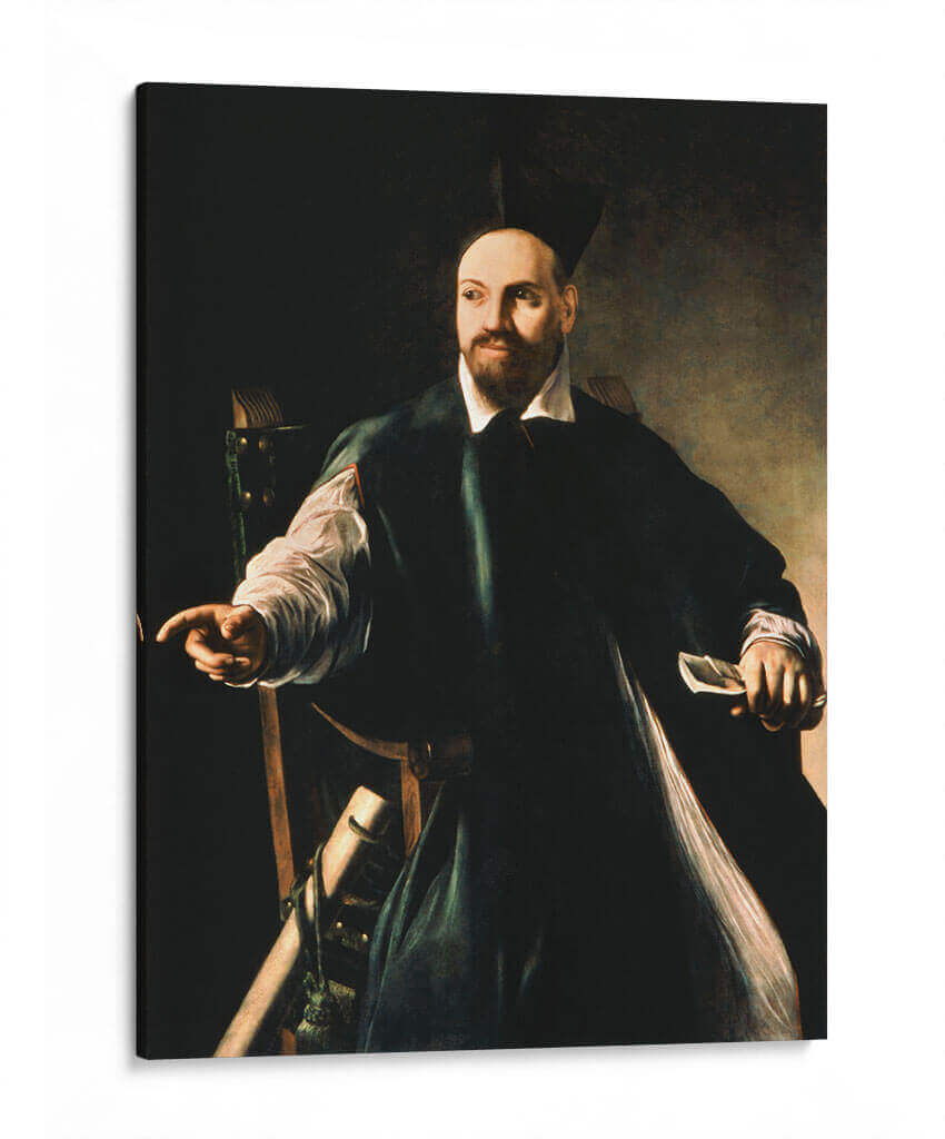 Retrato de Maffeo Barberini - Caravaggio | Cuadro decorativo de Canvas Lab