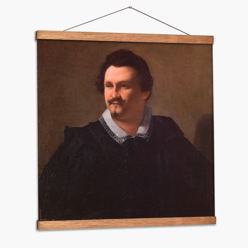 Retrato de un caballero (Scipione Borghese) - Caravaggio | Cuadro decorativo de Canvas Lab