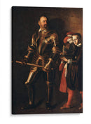 Retrato del gran maestre de la Orden de Malta Alof de Wignacourt - Caravaggio | Cuadro decorativo de Canvas Lab