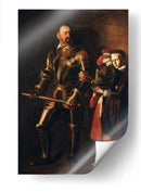 Retrato del gran maestre de la Orden de Malta Alof de Wignacourt - Caravaggio | Cuadro decorativo de Canvas Lab