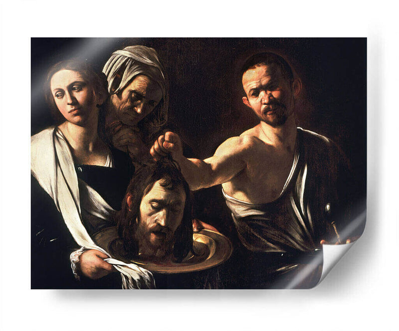 Salomé con la cabeza de Juan Bautista - Caravaggio | Cuadro decorativo de Canvas Lab