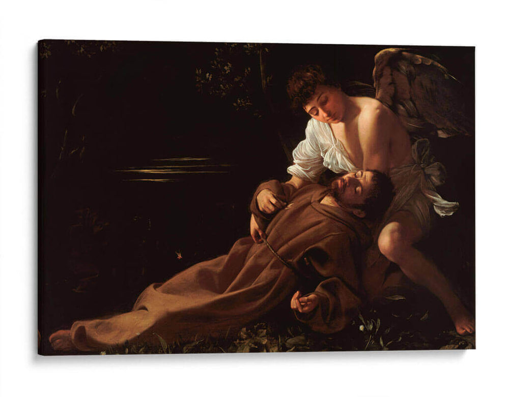 San Francisco de Asís en éxtasís - Caravaggio | Cuadro decorativo de Canvas Lab