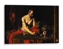San Jerónimo escribiendo (Valleta) - Caravaggio | Cuadro decorativo de Canvas Lab