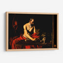 San Jerónimo escribiendo (Valleta) - Caravaggio | Cuadro decorativo de Canvas Lab