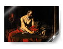San Jerónimo escribiendo (Valleta) - Caravaggio | Cuadro decorativo de Canvas Lab