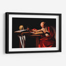 San Jerónimo escribiendo - Caravaggio | Cuadro decorativo de Canvas Lab