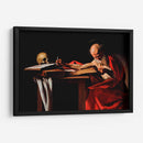San Jerónimo escribiendo - Caravaggio | Cuadro decorativo de Canvas Lab
