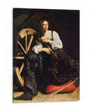 Santa Catalina de Alejandría - Caravaggio | Cuadro decorativo de Canvas Lab