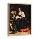 Santa Catalina de Alejandría - Caravaggio | Cuadro decorativo de Canvas Lab