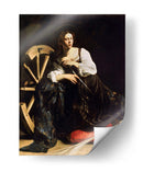 Santa Catalina de Alejandría - Caravaggio | Cuadro decorativo de Canvas Lab