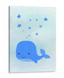 Ballena azul | Cuadro decorativo de Canvas Lab