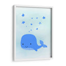 Ballena azul | Cuadro decorativo de Canvas Lab