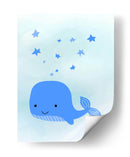 Ballena azul | Cuadro decorativo de Canvas Lab
