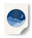 Circle Night | Cuadro decorativo de Canvas Lab