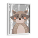 Mapache en el bosque | Cuadro decorativo de Canvas Lab