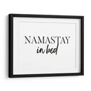 Namastay in bed | Cuadro decorativo de Canvas Lab