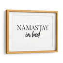Namastay in bed | Cuadro decorativo de Canvas Lab