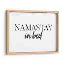 Namastay in bed | Cuadro decorativo de Canvas Lab