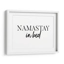 Namastay in bed | Cuadro decorativo de Canvas Lab