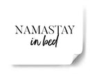 Namastay in bed | Cuadro decorativo de Canvas Lab