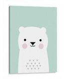 Pastel Bear | Cuadro decorativo de Canvas Lab
